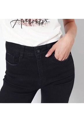 Jean Muse Tiro Medio Bota Recta