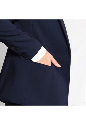 Chaqueta Cuello Solapa Manga Larga