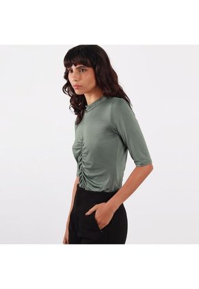 Camiseta Cuello Alto Manga 3cuartos