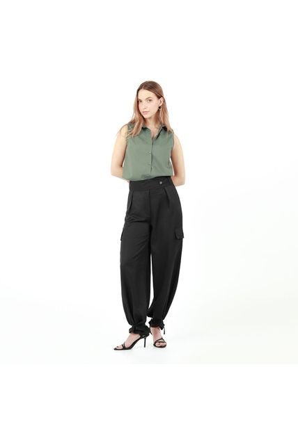 Pantalon Tiro Alto Bota Recta