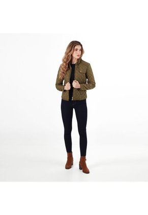 Chaqueta Cuello Alto Manga Larga