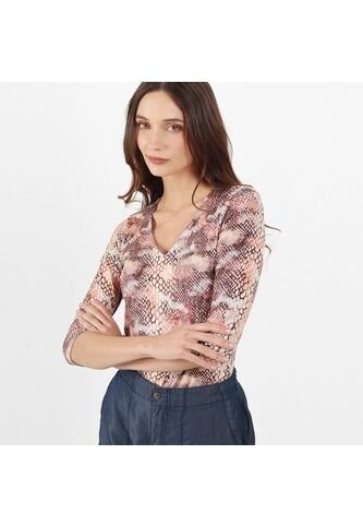 Camiseta Cuello V Manga 3Cuartos FDS