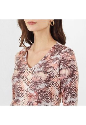 Camiseta Cuello V Manga 3Cuartos