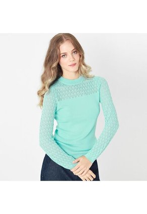 Sweater Cuello Redondo Manga Larga