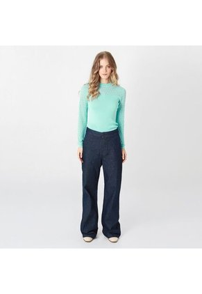 Sweater Cuello Redondo Manga Larga