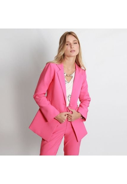Chaqueta Cuello Solapa Manga Larga