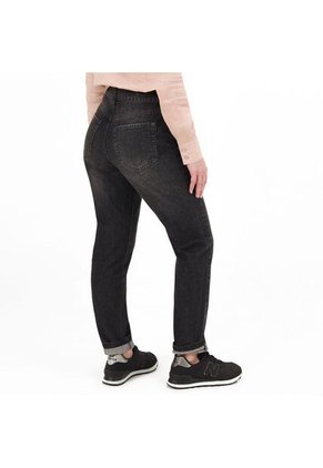 Jean Mom Tiro Alto Bota Skinny