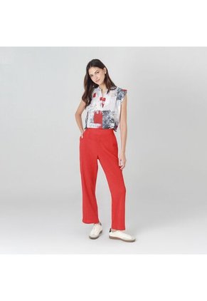 Pantalon Tiro Alto Bota Recta