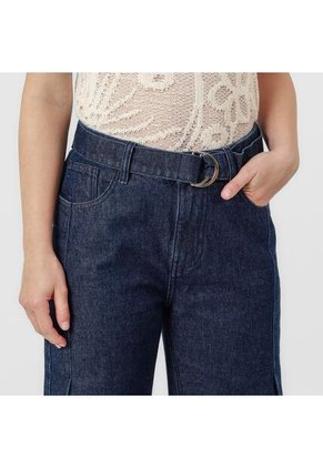 Jean Tiro Alto Bota Flare