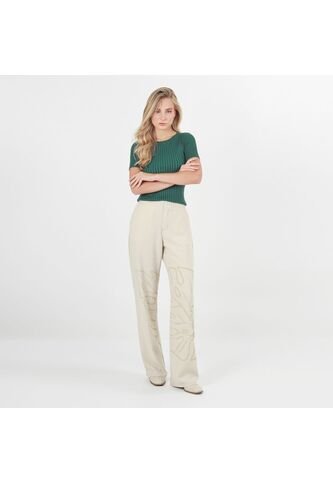 Pantalon Tiro Alto Bota Recta FDS