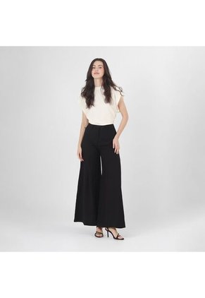 Pantalon Tiro Alto Bota Palazzo