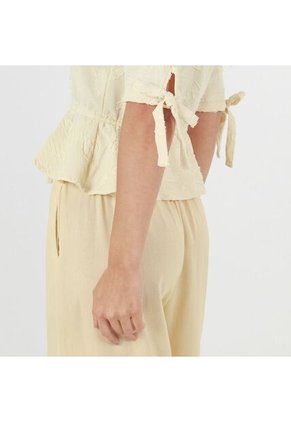 Blusa Cuello V Manga 3cuartos