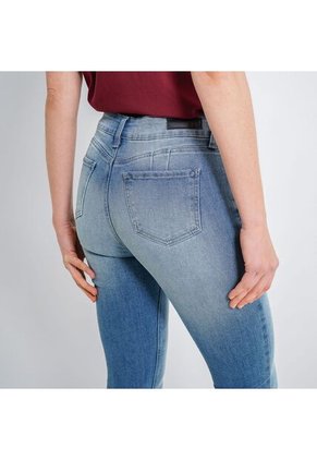 Jean Tiro Medio Bota Skinny