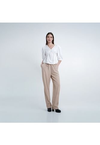 Pantalon Tiro Alto Bota Recta FDS