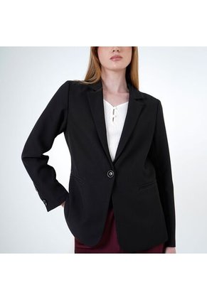 Chaqueta Cuello Solapa Manga Larga