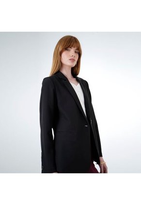 Chaqueta Cuello Solapa Manga Larga