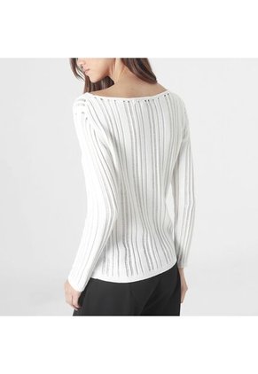 Sweater Cuello Redondo Manga Larga