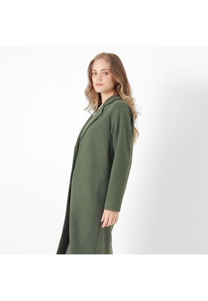 Chaqueta Cuello Solapa Manga Larga