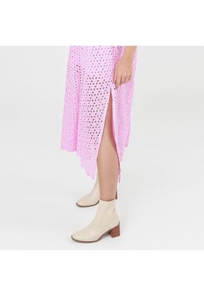 Vestido Cuello V Manga Sisa