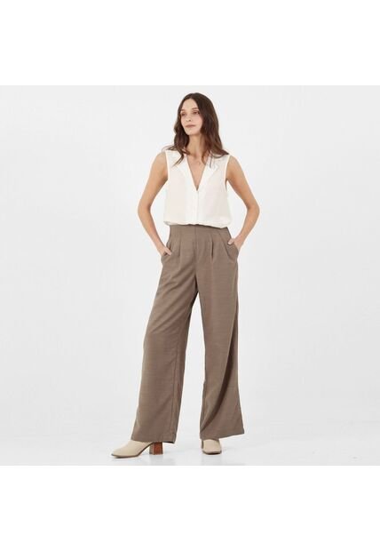 Pantalon Tiro Alto Bota Recta