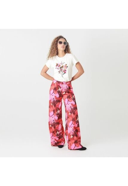 Pantalon Tiro Alto Bota Palazzo