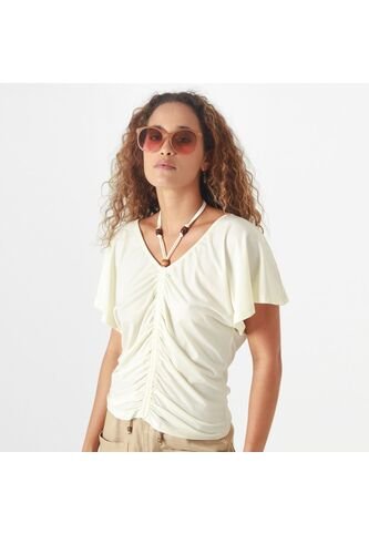 Camiseta Cuello V Manga Corta FDS