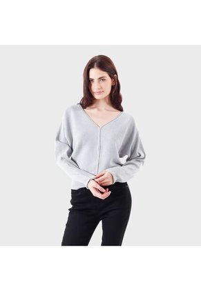 Sweater Cuello Redondo Manga Larga