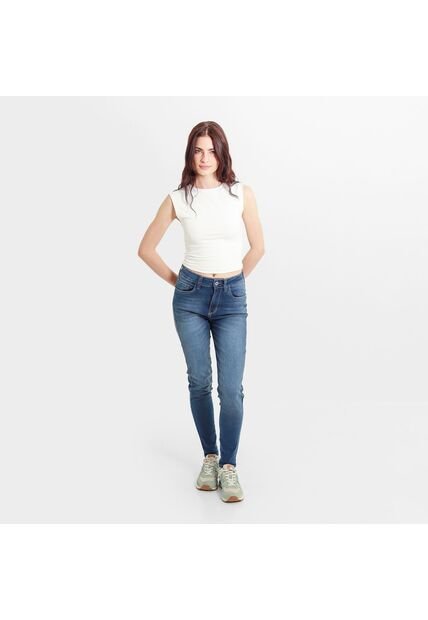 Jean Tiro Medio Bota Skinny