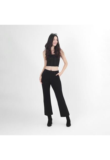 Pantalon Tiro Alto Bota Recta