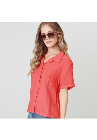 Blusa Cuello Sport Manga Corta FDS