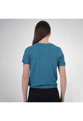 Sweater Cuello Redondo Manga Corta