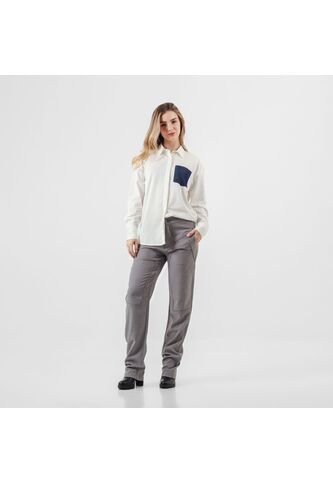 Camisa Cuello Camisero Manga Larga FDS