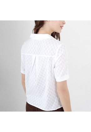 Blusa Cuello Sport Manga Corta