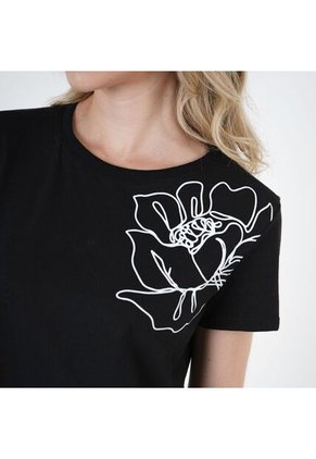 Camiseta Negra Colibrí FDS By Aramacao