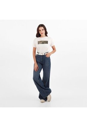 Jean Tiro Alto Bota Flare