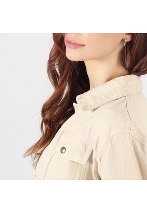 Chaqueta En Jean De Flecos