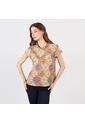 Blusa Cuello Redondo Manga Corta de FDS