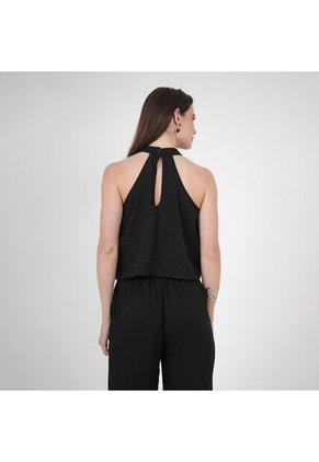 Blusa Cuello Alto Manga Sisa