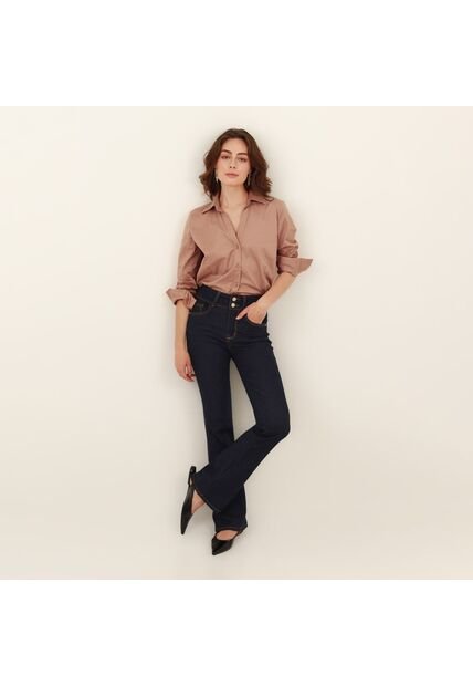 Jean Tiro Alto Bota Recta