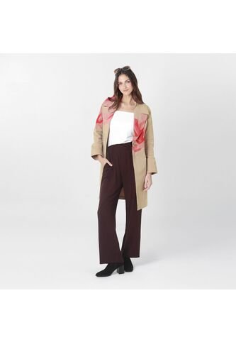 Chaqueta Cuello Solapa Manga Larga FDS