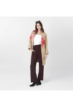 Chaqueta Cuello Solapa Manga Larga