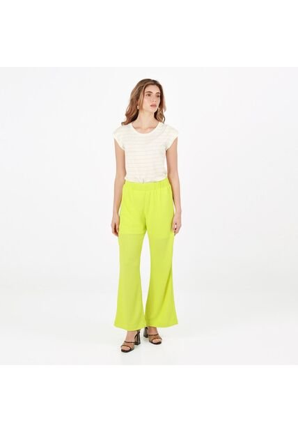 Pantalon Tiro Alto Bota Flare