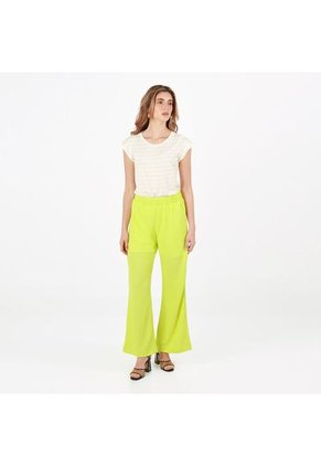 Pantalon Tiro Alto Bota Flare