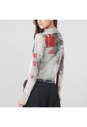 Camiseta Cuello Alto Manga Larga