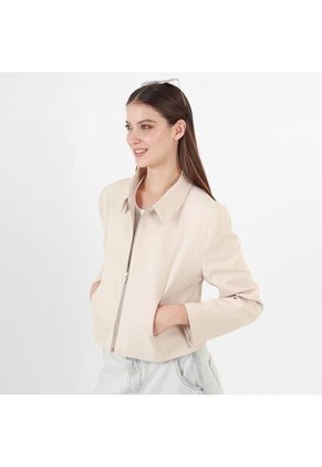 Chaqueta Cuello Camisero Delgada