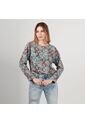 Blusa Cuello Redondo Manga Larga de FDS