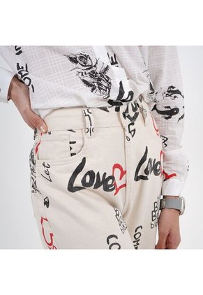 Pantalon Tiro Alto Bota Recta