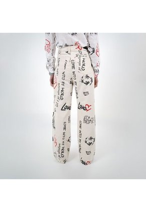 Pantalon Tiro Alto Bota Recta