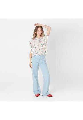 Camiseta Cuello Redondo Manga 3Cuartos