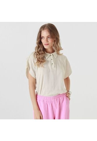 Blusa Cuello Sport Manga Corta FDS